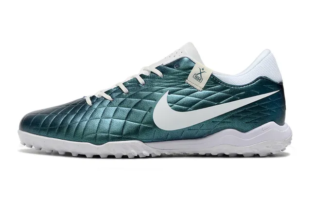 Nike Tiempo X 2024 Metallic Teal Turf Soccer Shoes 6