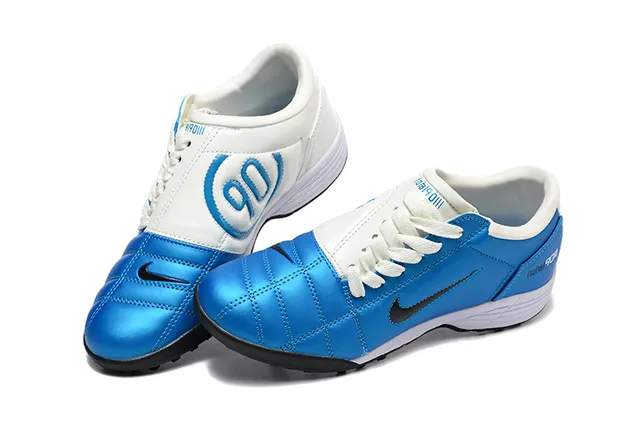 Nike Total 90 III Blue White Black Turf Soccer Shoes 2
