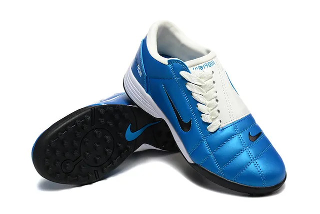 Nike Total 90 III Blue White Black Turf Soccer Shoes 6