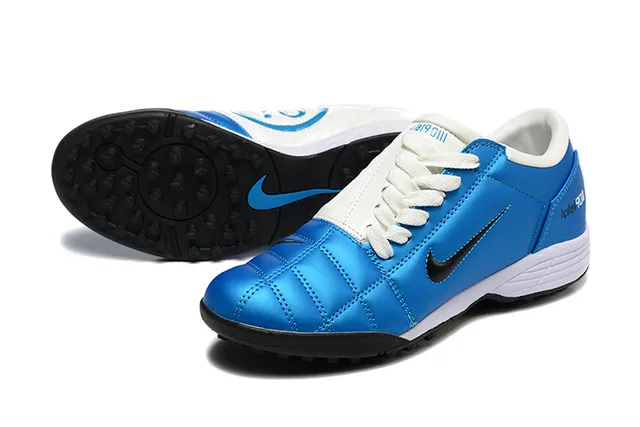 Nike Total 90 III Blue White Black Turf Soccer Shoes 7