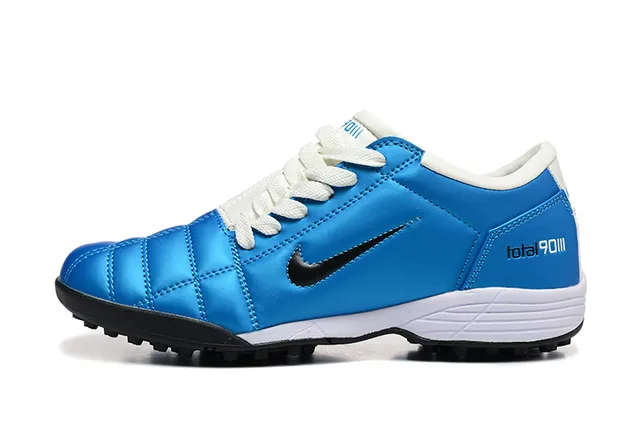Nike Total 90 III Blue White Black Turf Soccer Shoes 10