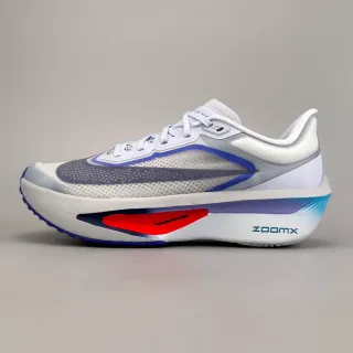 Nike सफेद नीली इंजीनियर मेश अपर विसिबल प्लेट विंडो रनिंग जूते