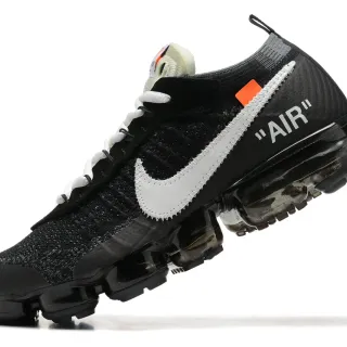 Nike x Off-White Air VaporMax أسود أبيض برتقالي أحذية أسلوب حياة رياضية