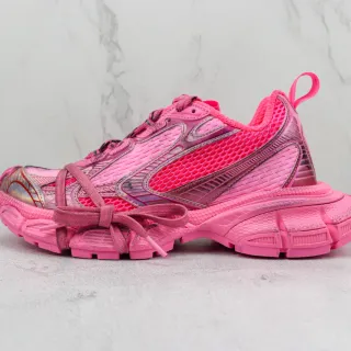 Nike Zoom 2K tênis rosas iridescentes grossos