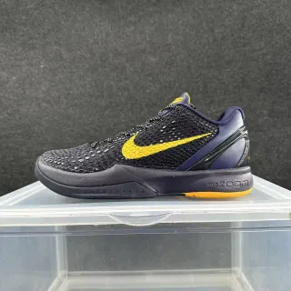 Nike Zoom Kobe VI काले नेवी नीले पीले बास्केटबॉल जूते