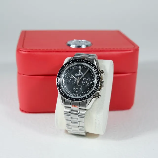 Omega Speedmaster Professional Black Dial Stainless Steel Mechanical Watch 5