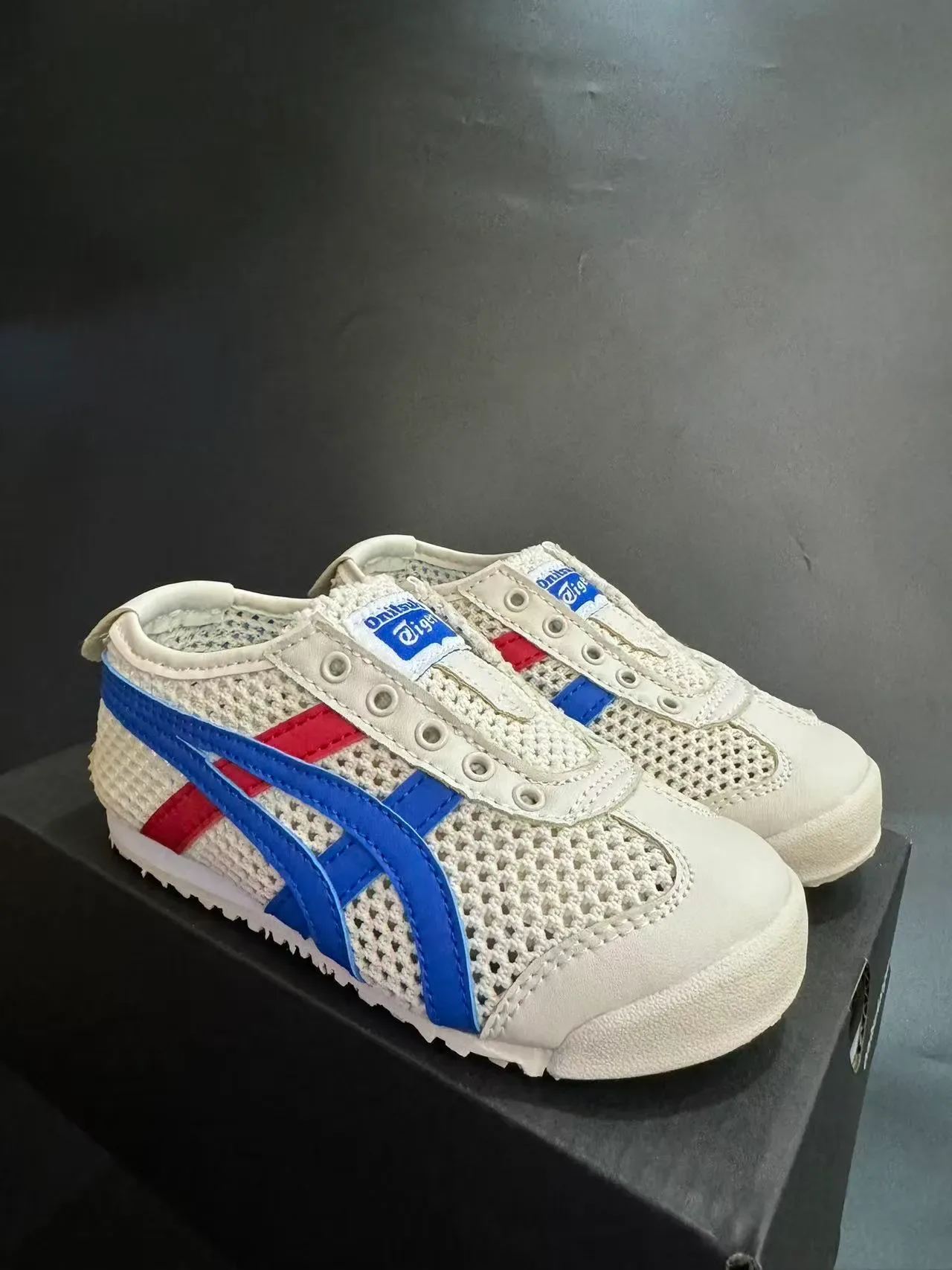 Onitsuka Tiger Mexico 66 Zapatillas Lifestyle de Malla con Slip-On 5