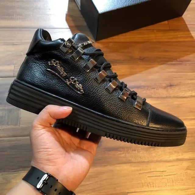 Philipp Plein মেটাল আইলেট প্ল্যাটফর্ম লাইফস্টাইল স্নিকার্স 2