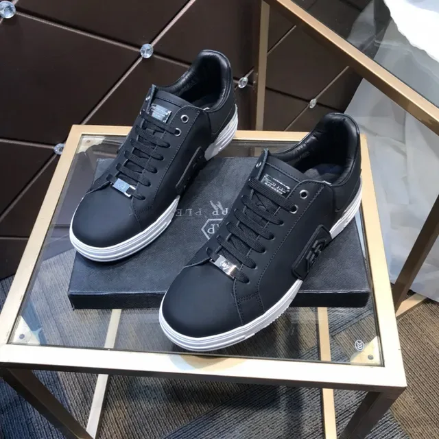 Philipp Plein PP Logo Sneaker Noir et Blanc Lifestyle Sneakers 2