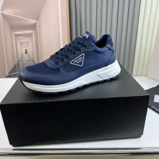 Prada Cloudbust sneakers lifestyle de tecido Navy