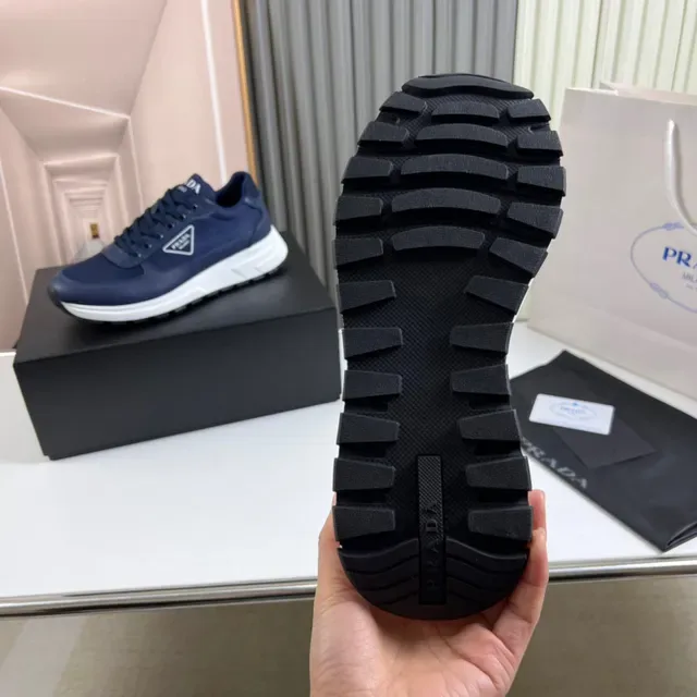 Prada Cloudbust Navy Textile Lifestyle Sneakers 2