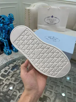 Prada Cloudbust Pink Platform Lifestyle Sneakers 3