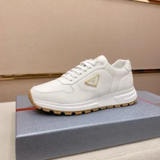 Prada Cloudbust White and Gum Lifestyle Sneakers