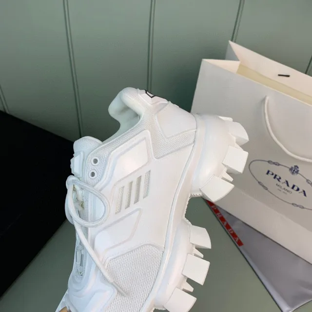 Prada Cloudbust White Chunky Sneakers 3