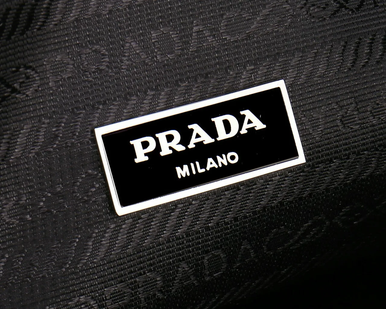 Prada Re-Edition 2005 Black Nylon Fashion Belt Bag 2
