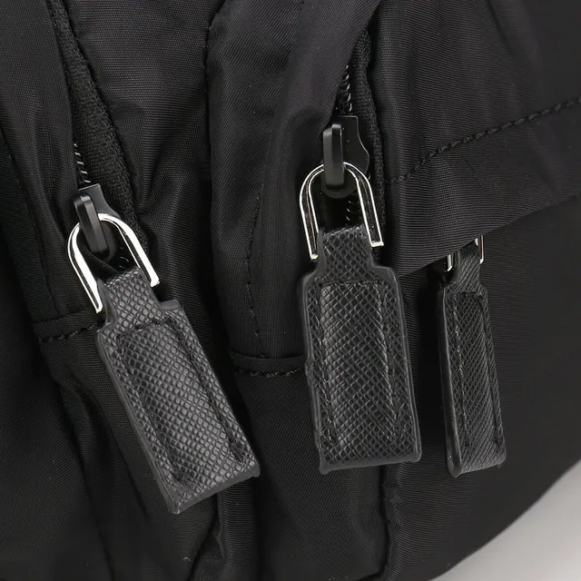 Prada Re-Edition 2005 Black Nylon Fashion Belt Bag 6