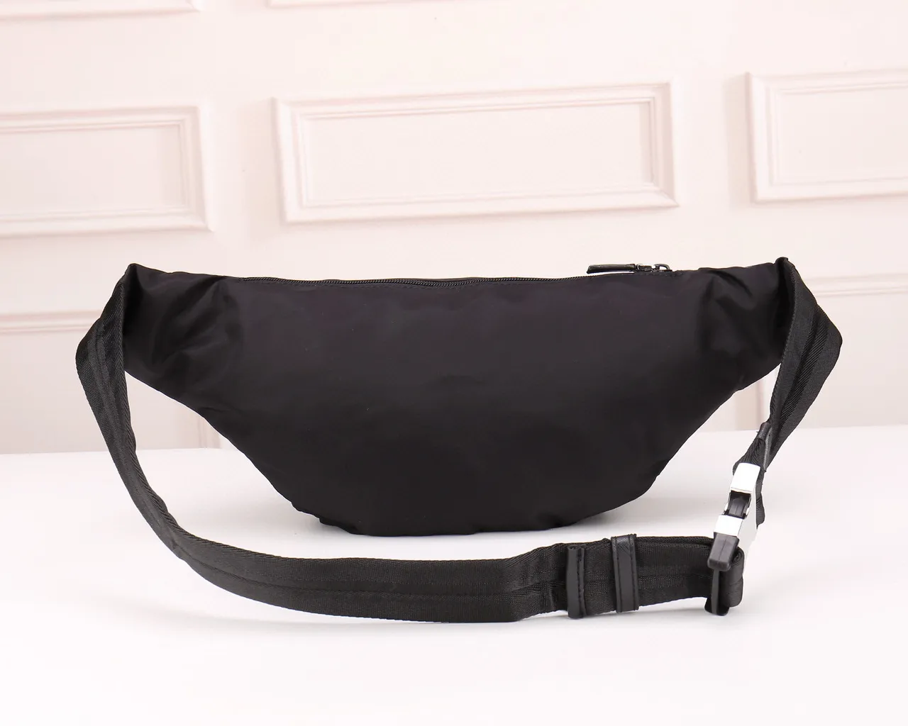 Prada Re-Edition 2005 Black Nylon Fashion Belt Bag 8