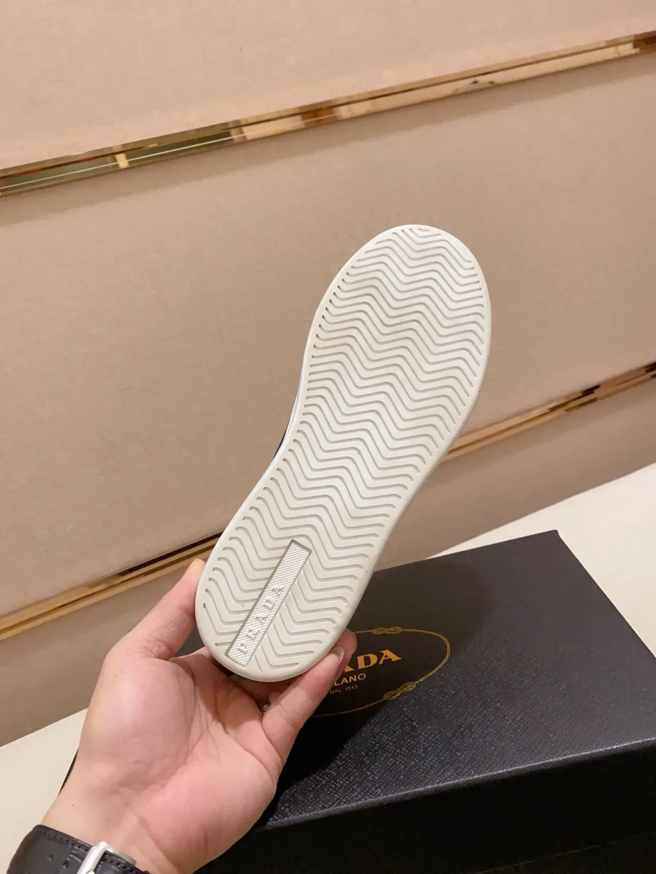 Prada White Slip-On Minimalist Lifestyle Sneakers 2