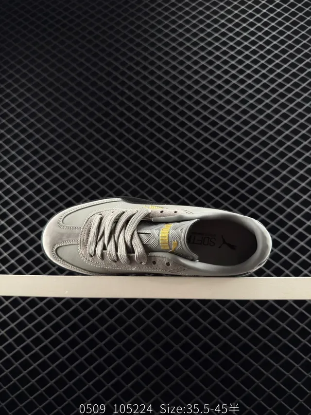 Puma Club II Era Tênis Lifestyle Cinza Claro e Preto 4