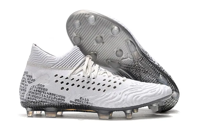 Puma Future Z أصفر فلورسنت أسود أرض صلبة أحذية كرة القدم 6