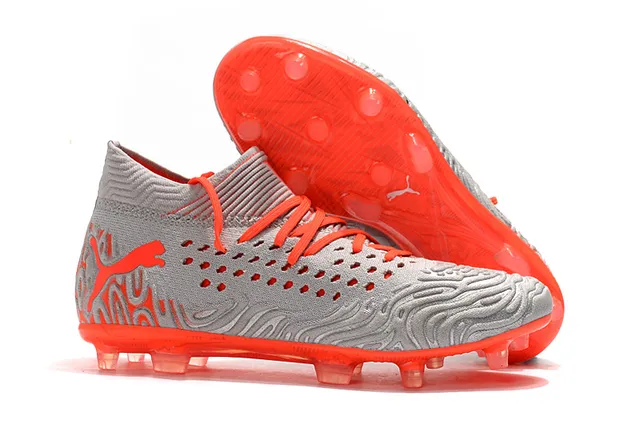 Puma Future Z أصفر فلورسنت أسود أرض صلبة أحذية كرة القدم 8