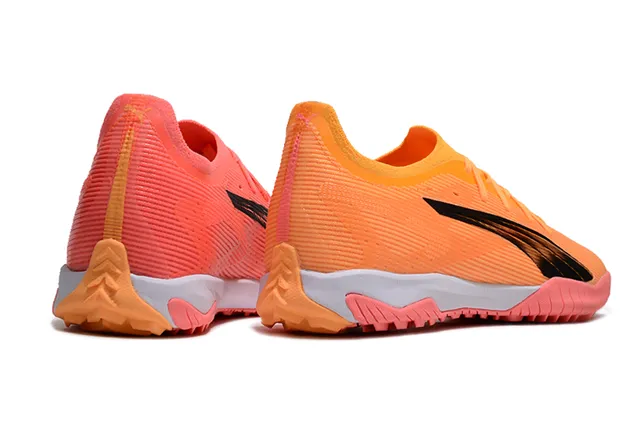 Puma Future Z Laranja Rosa Parte Superior Malha Acanalada Gradiente Formstrip Sapatos de Futebol Turf 6