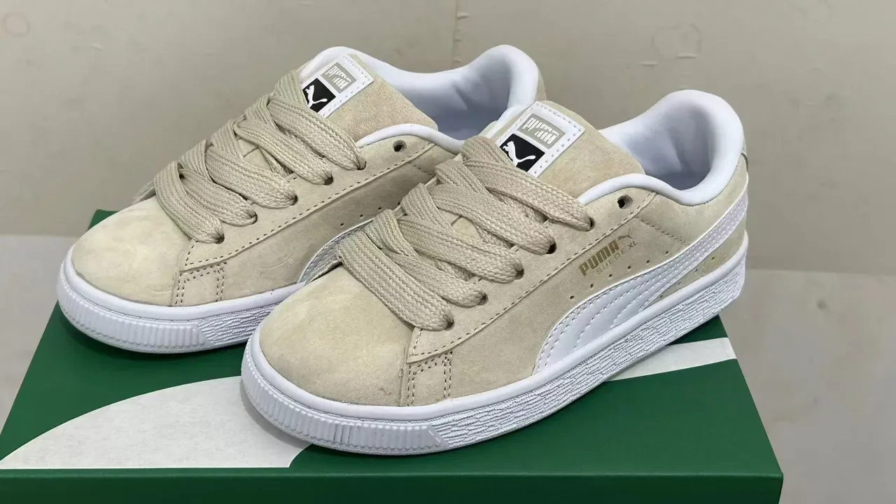 Puma Suede Red White Lifestyle Sneakers 14