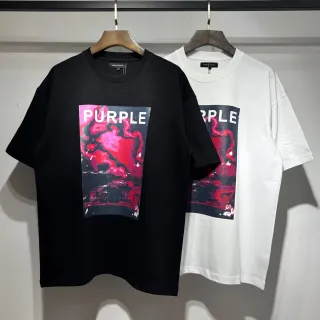 Purple Brand Oversized Graphic Print T-Shirt