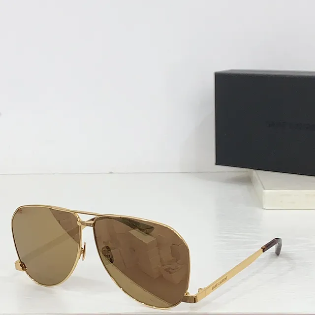 Saint Laurent 矩形平顶太阳镜 8