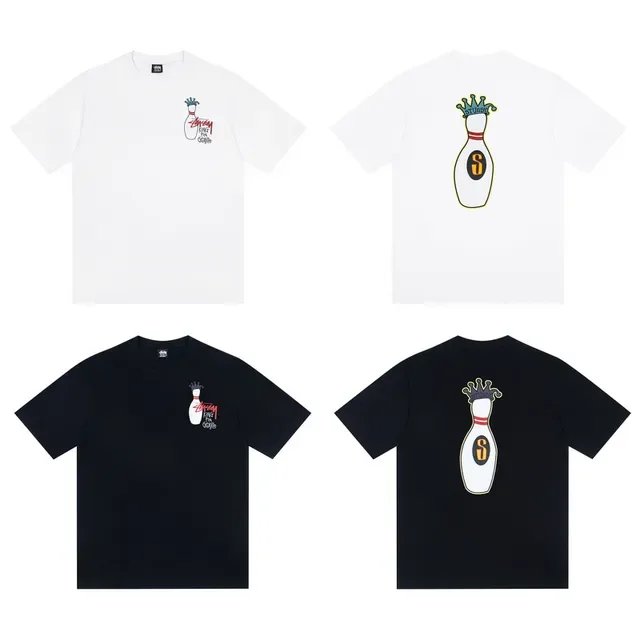 Stussy বোলিং পিন গ্রাফিক টি-শার্ট 3
