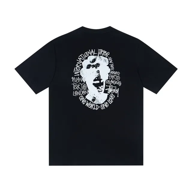 تيشيرت Stussy International Tribe بطباعة جرافيك 5