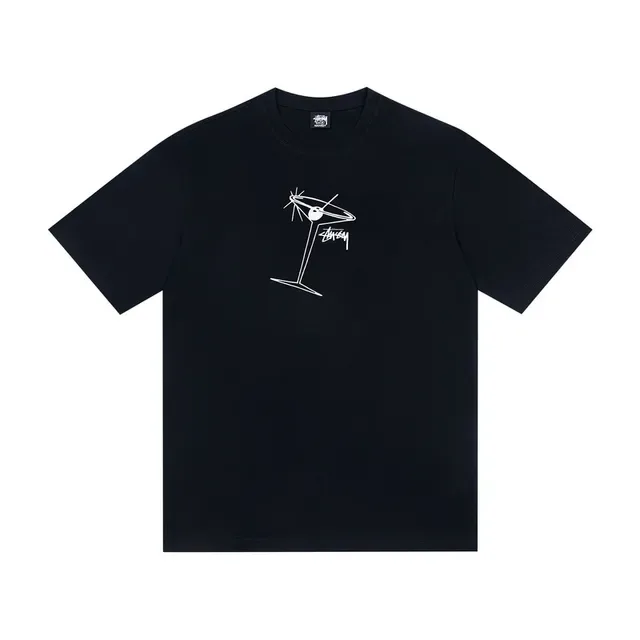 Stussy Martini Glass Graphic T-Shirt 2