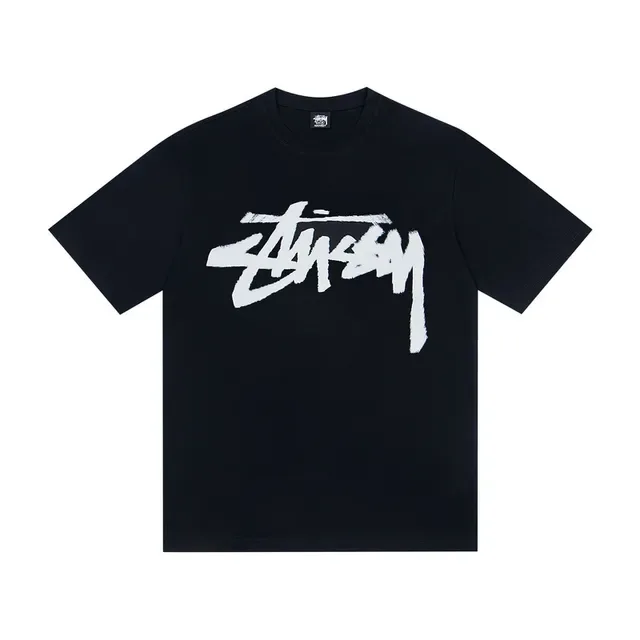 Stussy Stock Logo গ্রাফিক টি-শার্ট 3