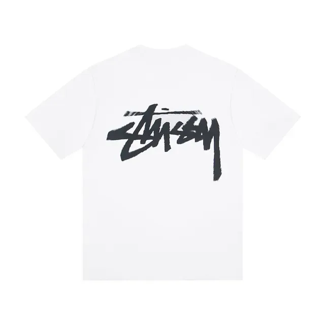 Stussy Stock Logo গ্রাফিক টি-শার্ট 4