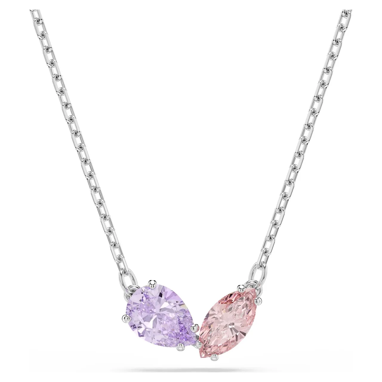 Swarovski Dragonfly Multi-Gemstone Silver-Tone قلادة 23