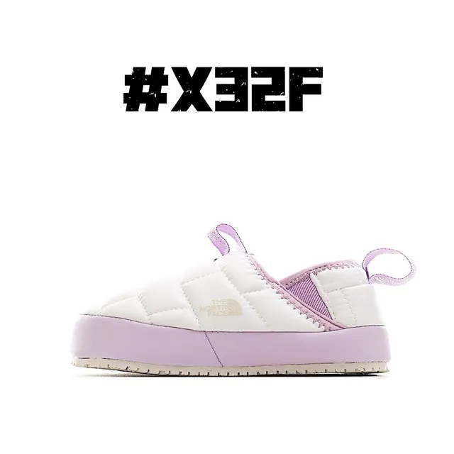 The North Face Nuptse Slipper أحذية كاجوال زرقاء سوداء الجزء العلوي المبطن المعزول بناء slip-on 5
