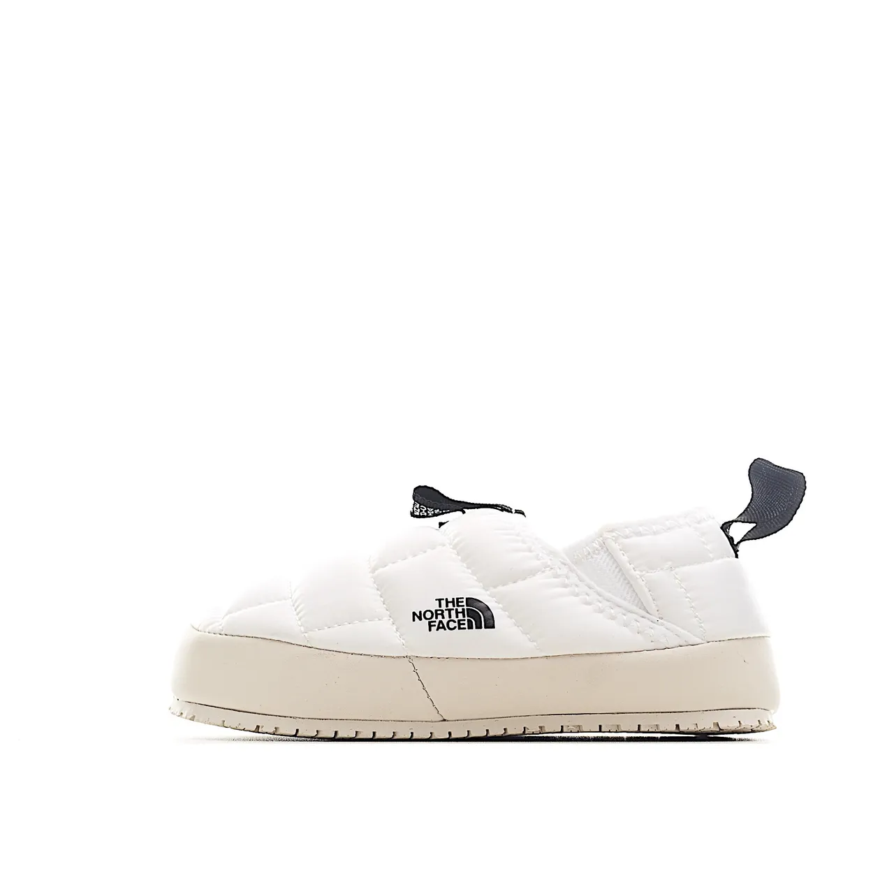 The North Face Nuptse Slipper أحذية كاجوال زرقاء سوداء الجزء العلوي المبطن المعزول بناء slip-on 8