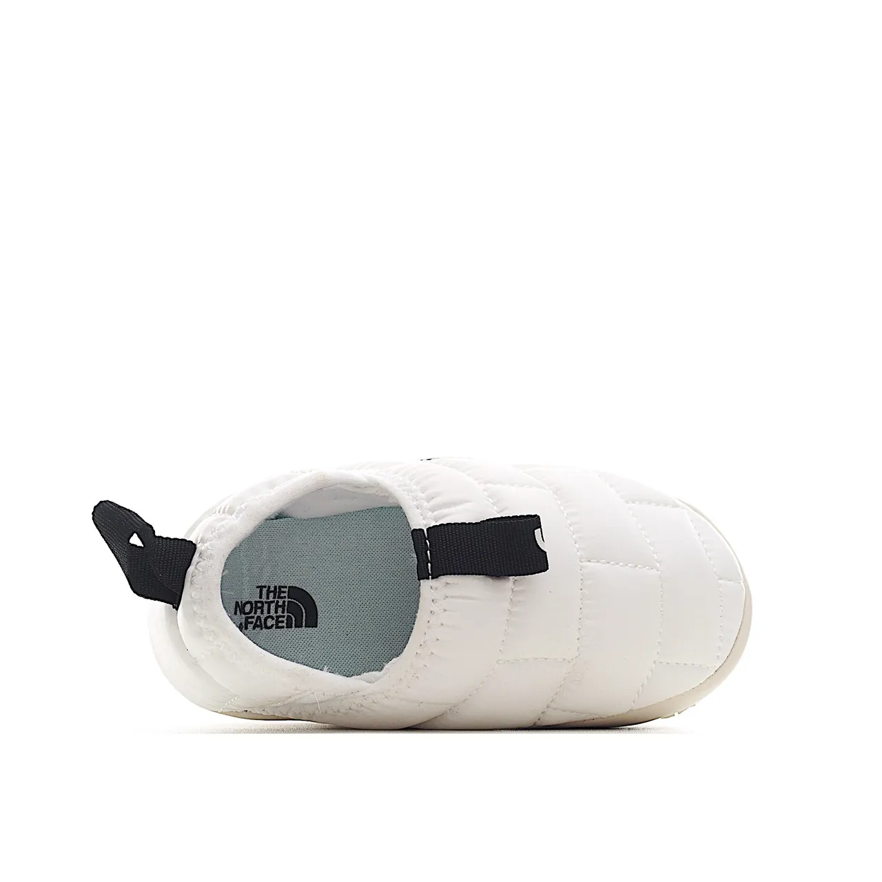 The North Face Nuptse Slipper أحذية كاجوال زرقاء سوداء الجزء العلوي المبطن المعزول بناء slip-on 9