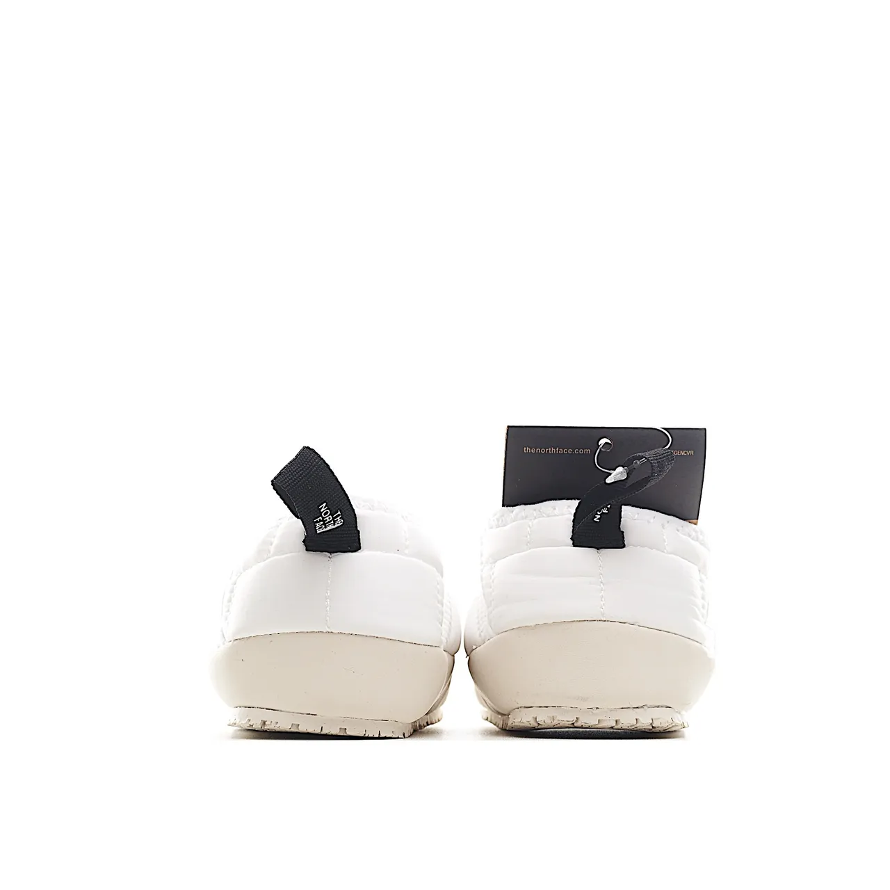The North Face Nuptse Slipper أحذية كاجوال زرقاء سوداء الجزء العلوي المبطن المعزول بناء slip-on 12
