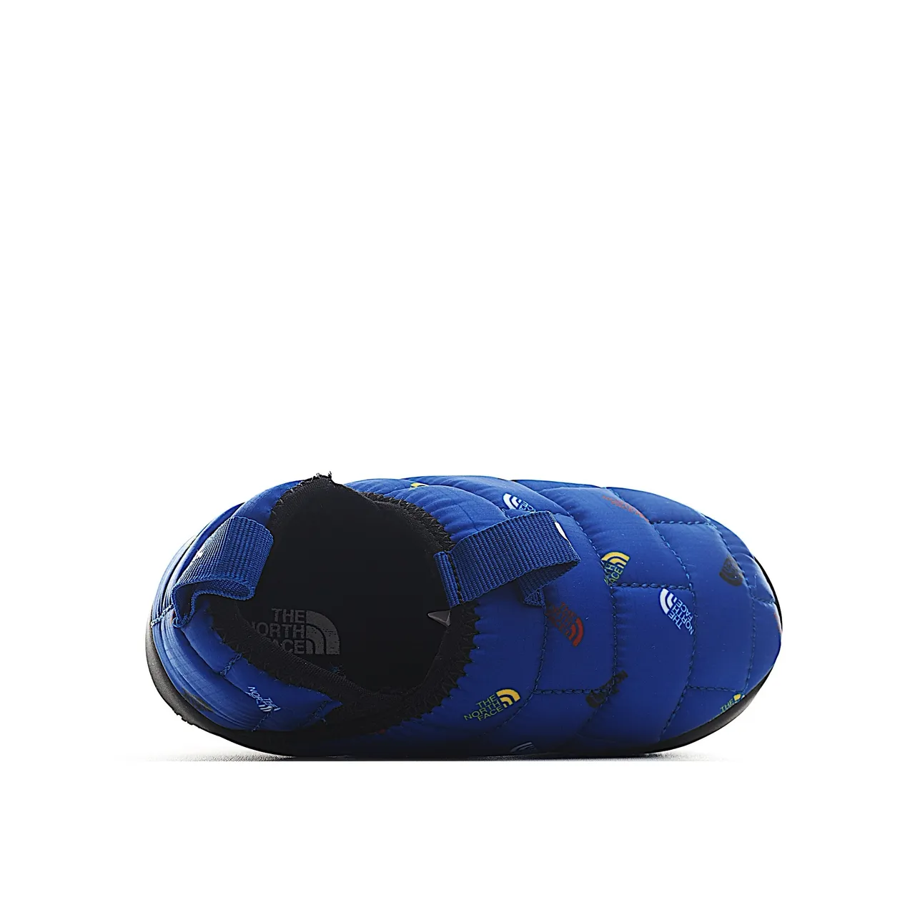 The North Face Nuptse Slipper أحذية كاجوال زرقاء سوداء الجزء العلوي المبطن المعزول بناء slip-on 20