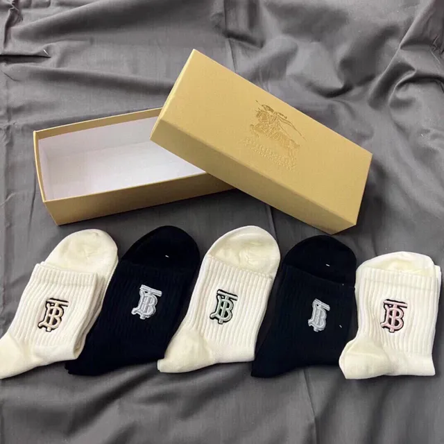 Thom Browne 刺绣 TB Monogram 船袜 7