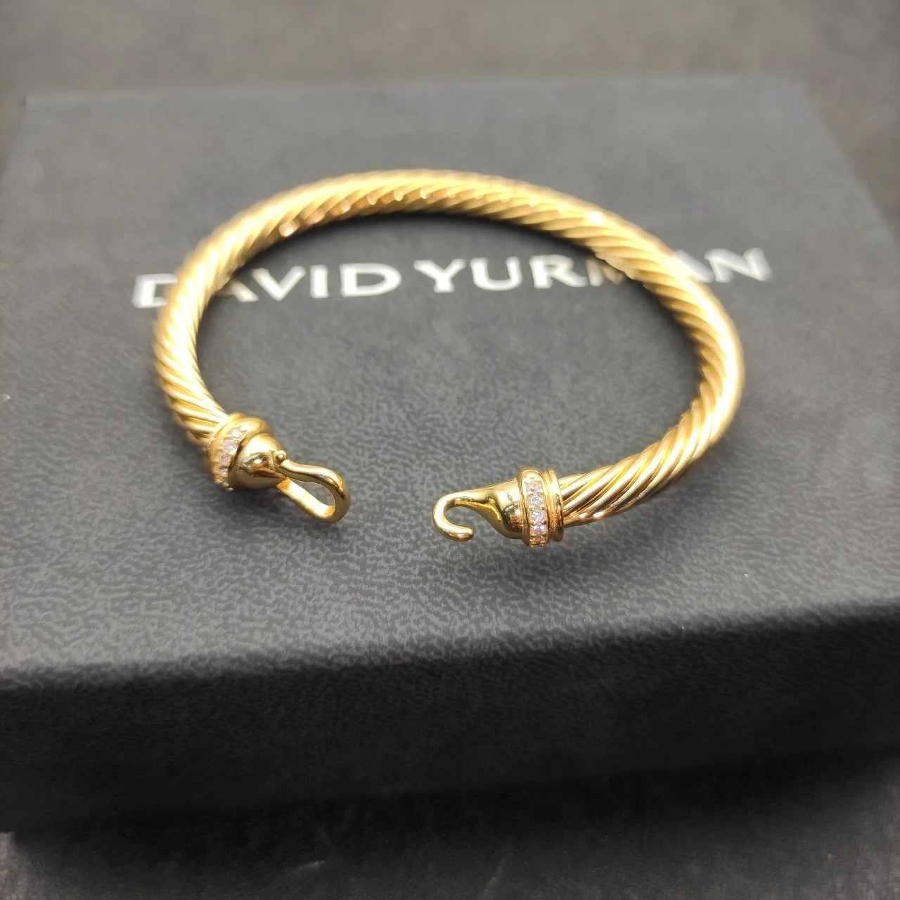 Tiffany & Co. HardWear Twisted Rope Pavé Diamond Bracelet 8