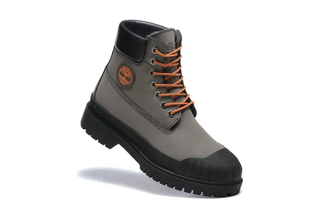 Timberland Premium 6-Inch بني وزيتون حذاء عمل 4