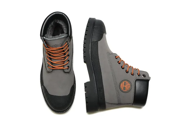 Timberland Premium 6-Inch بني وزيتون حذاء عمل 6