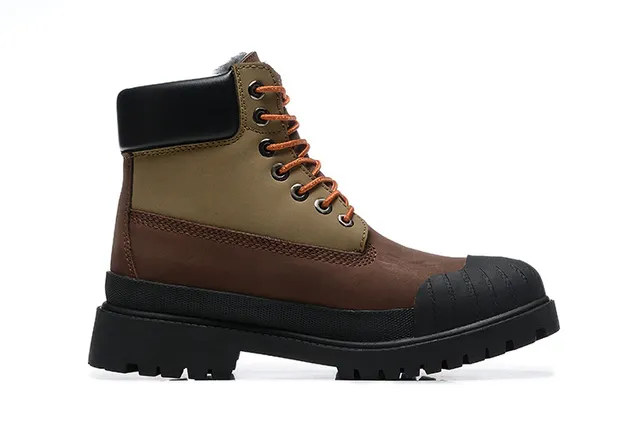 Timberland Premium 6-Inch بني وزيتون حذاء عمل 11