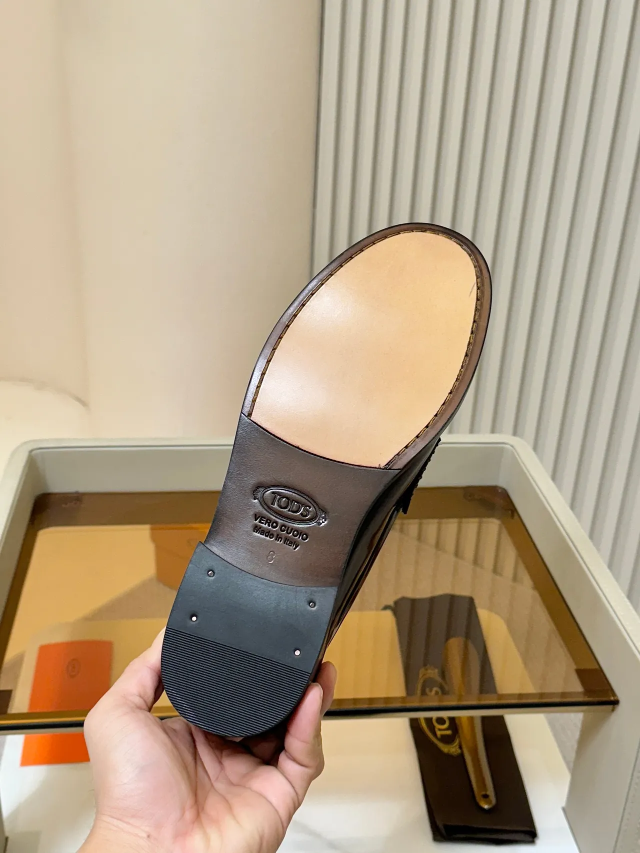 Tod's Double Gancini Loafer Black Patent Leather Horsebit Buckle Loafers 2