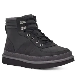UGG Black Gray High-Top Suede Upper Work Boots