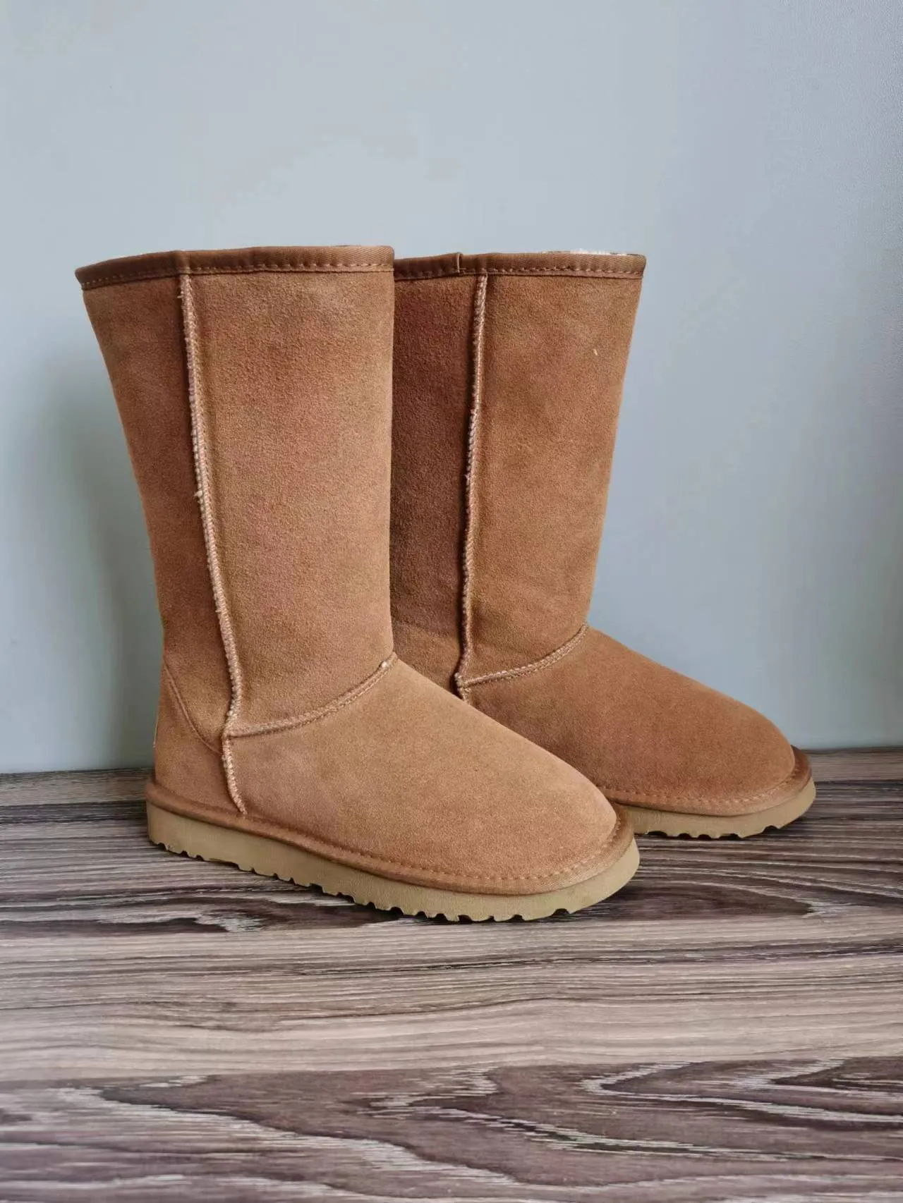 UGG Classic Tall Chestnut Suede Knee Boots 2