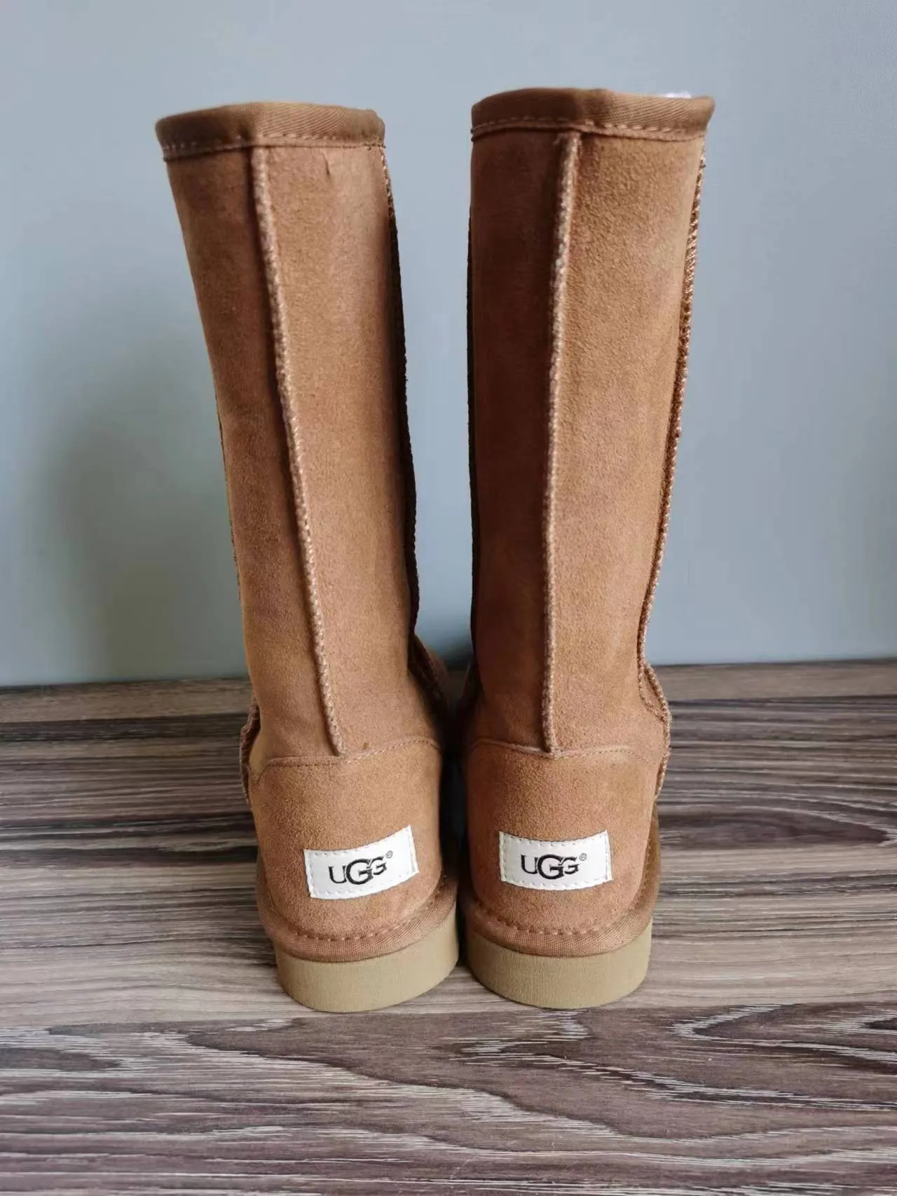 UGG Classic Tall Chestnut Suede Knee Boots 3