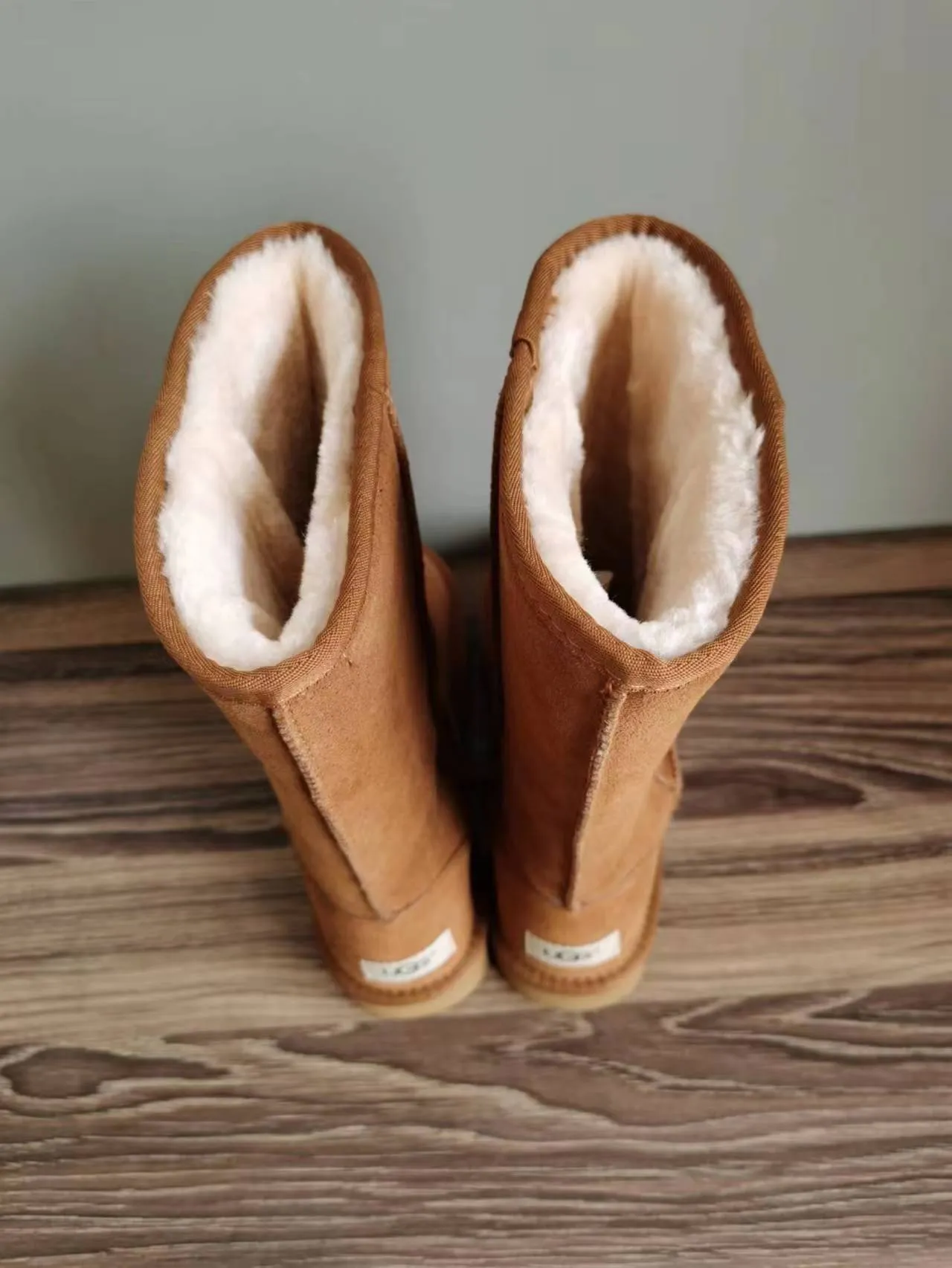 UGG Classic Tall Chestnut Suede Knee Boots 4